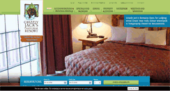 Desktop Screenshot of grizzlyjacksresort.com
